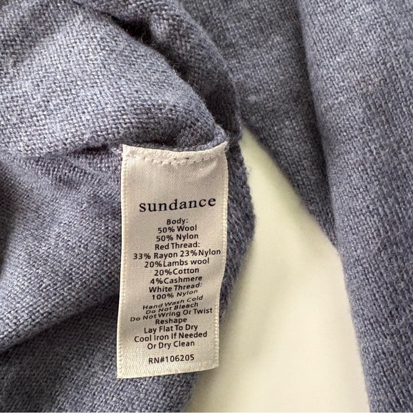 Sundance Mighty Polar Bear Sweater in Blue Women's Size PL - Picture 5 of 9